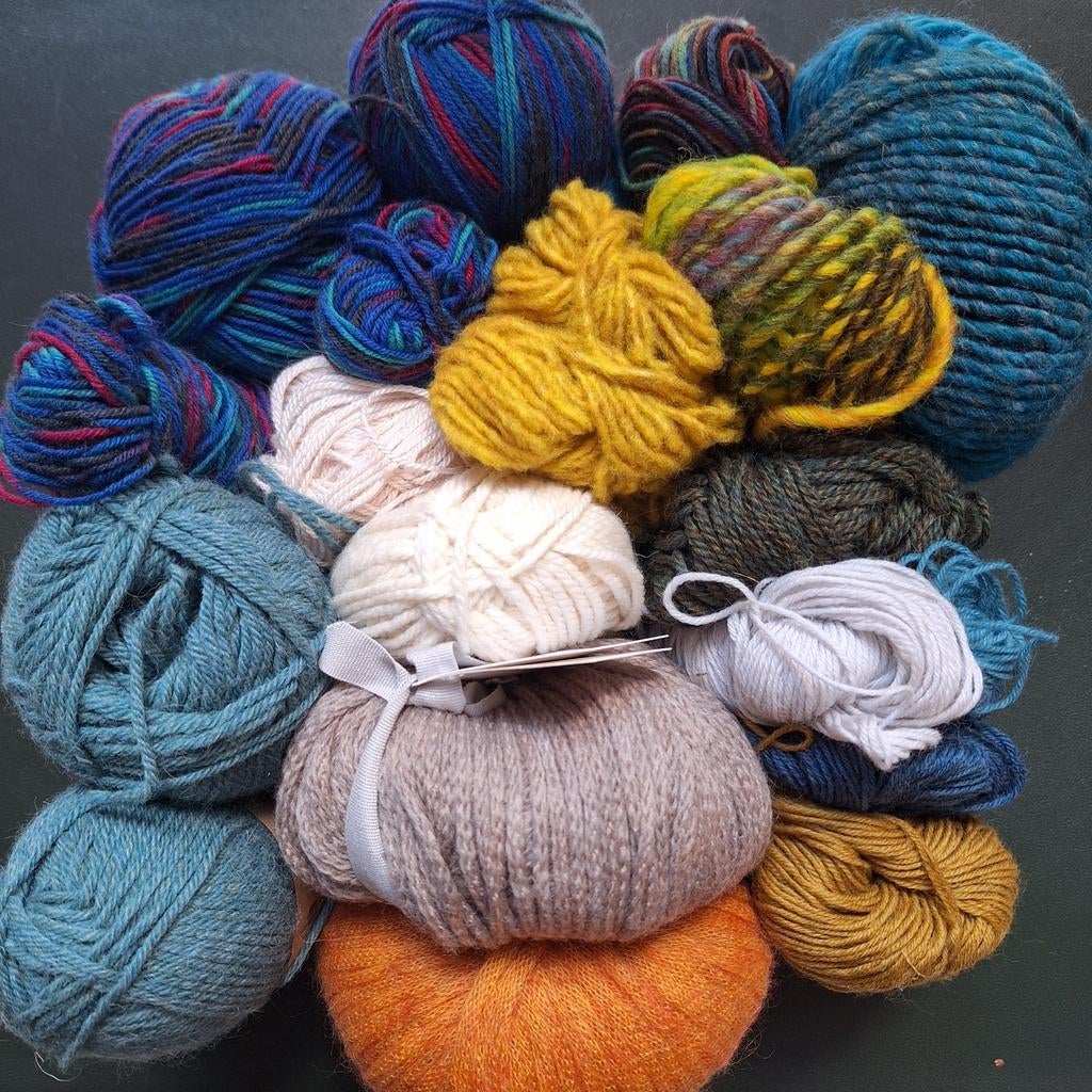 Assortiment verschillende wol garen (Breien + Haken), Ophalen of Verzenden