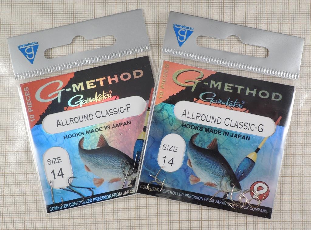 Gamakatsu G-Method Allround Classic F & Allround Classic G, Verzenden, Nieuw, Haak