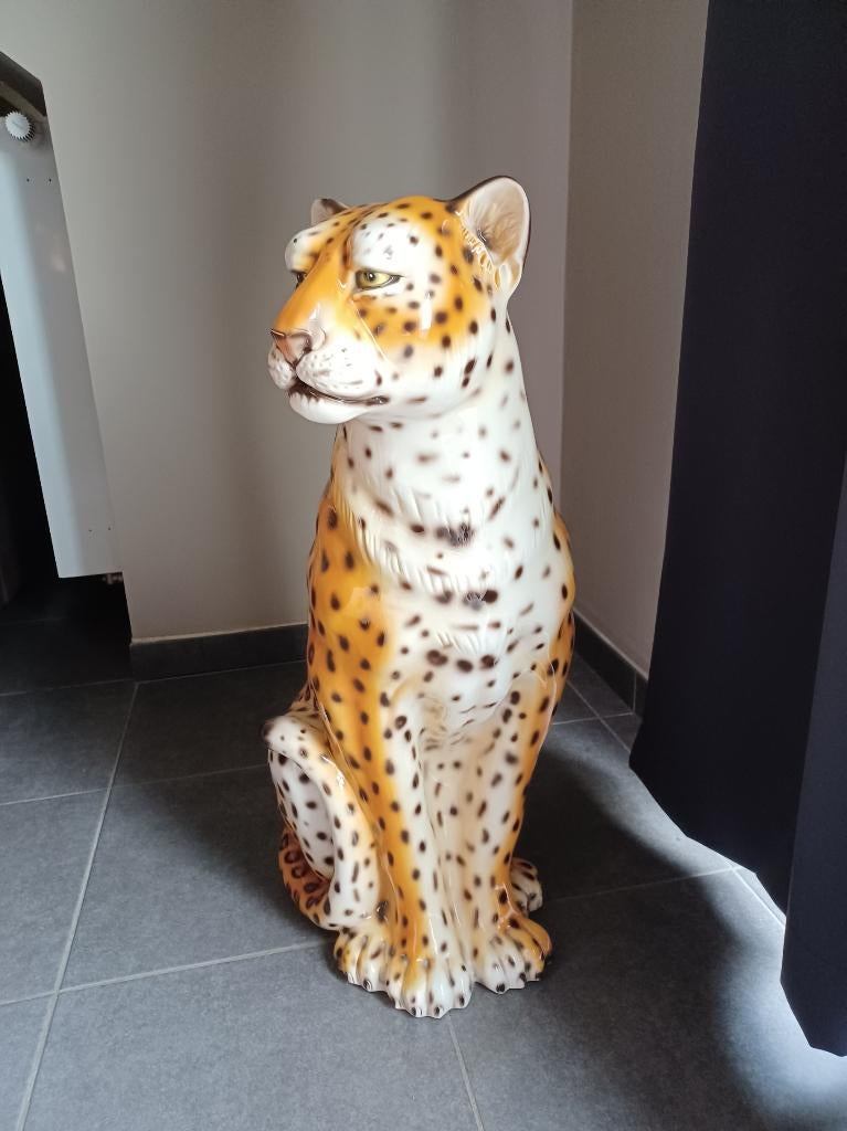 VINTAGE KERAMIEKEN LUIPAARD, Ophalen
