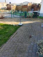 GETROMMELDE BOUWPUNTKLINKER ZWART 15X15X6CM, Tuin en Terras, Tegels en Klinkers, Ophalen, Gebruikt, Klinkers, 10 m² of meer