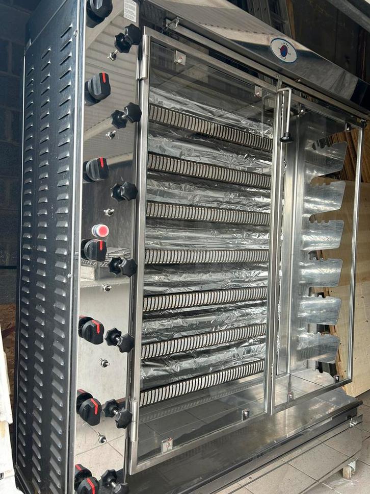 Kippen spit ( grill) Isabel professioneel Belgische makelij, Articles professionnels, Horeca | Équipement de cuisine, Enlèvement