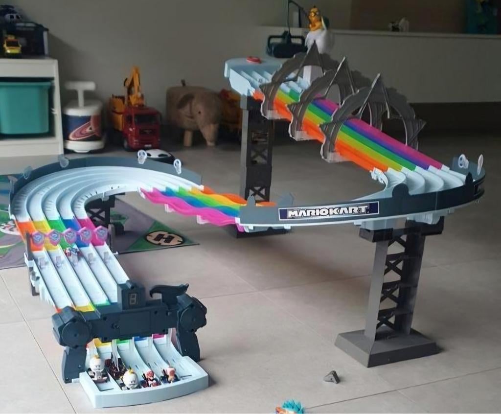 Mario racebaan nieuw, Ophalen, Racebaan