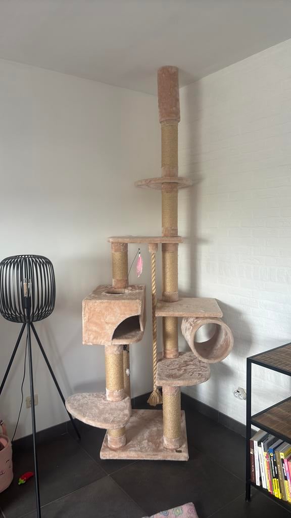 Grote mooie krabpaal, Dieren en Toebehoren, Ophalen, Zo goed als nieuw, Krabpaal