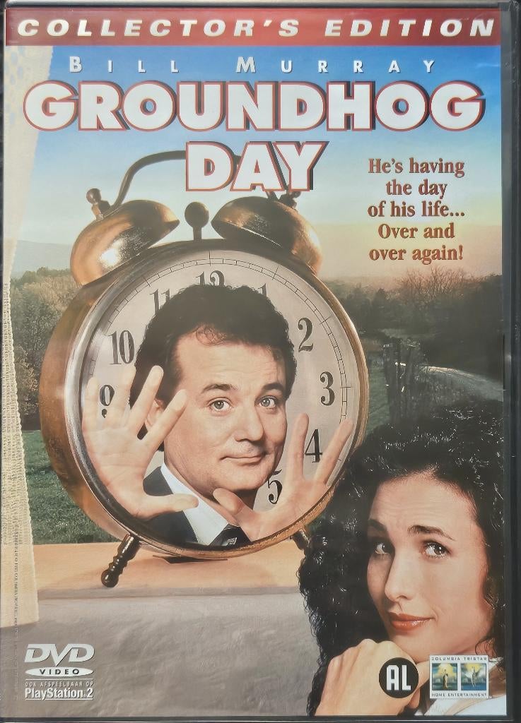 *Groundhog Day (1993) Collector's Edition, CD & DVD, DVD | Comédie, Enlèvement ou Envoi, Comme neuf, Comédie romantique