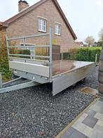aanhangwagen dubbele as, Ophalen, Gebruikt