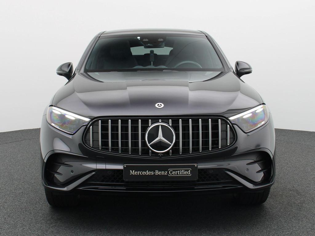 Mercedes-Benz GLC 400 e Coupé 4M AMG Line + LEDER + BURMEST, Auto's, Stof, Gebruikt, Zwart, 4 cilinders