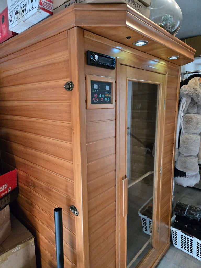 Infrarood cabine 2 personen cederhout, Enlèvement, Infrarouge