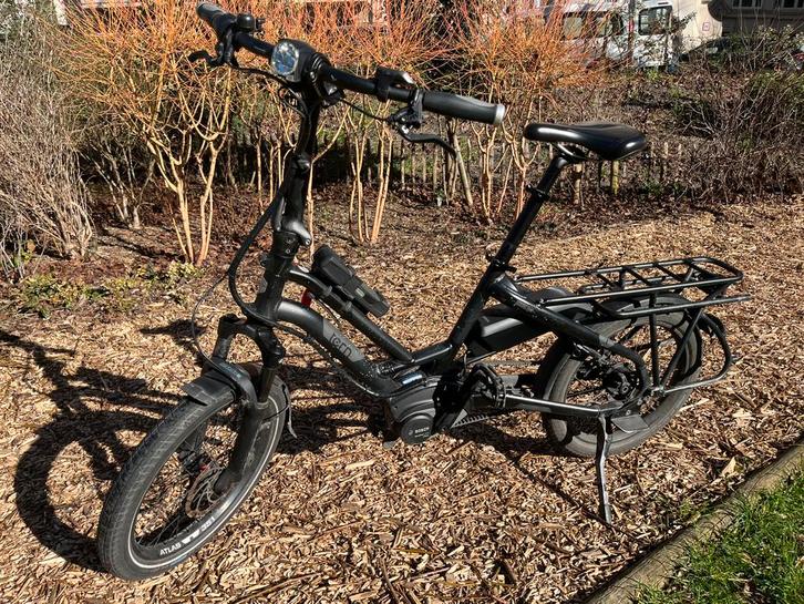 Vélo cargo électrique Tern HSD noir, Vélos & Vélomoteurs, Vélos électriques, Utilisé, Autres marques, 50 km par batterie ou plus