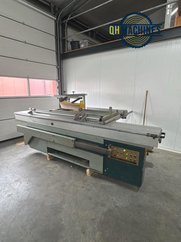 Formaatzaag met voorritser, Doe-het-zelf en Bouw, Gereedschap | Zaagmachines, Zo goed als nieuw, Ophalen of Verzenden