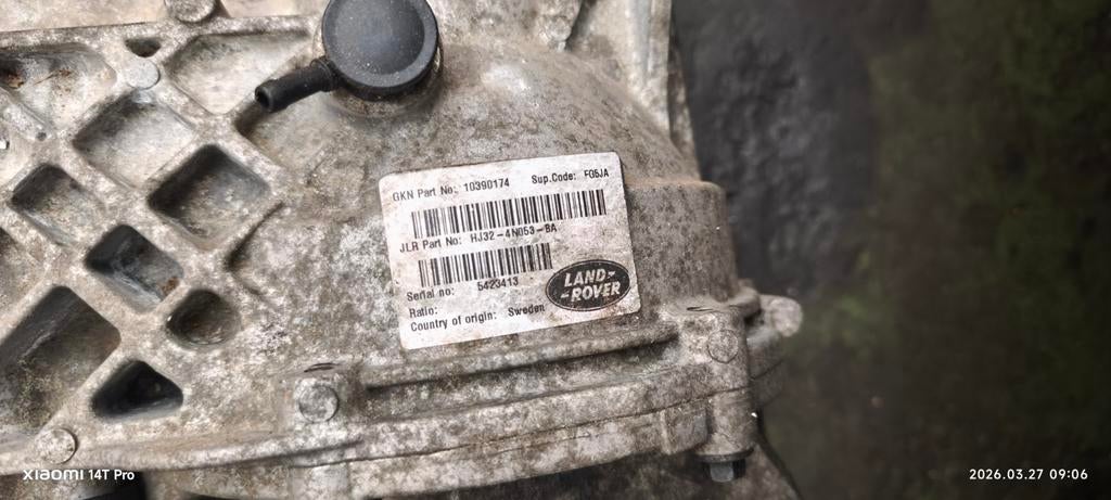 Diferenciel arrière range rover évoque 2016. 63000km, Autos, Particulier, Achat, Range Rover