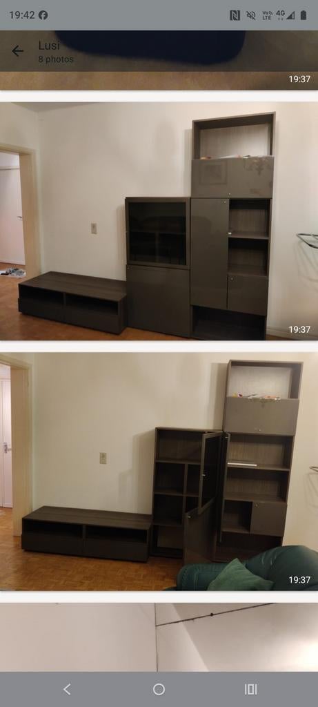 Vends meubles de salon assortis, Enlèvement