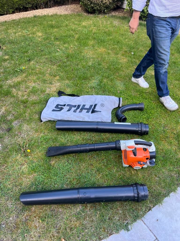 À vendre : STIHL SH86 bladblazer/bladzuiger (combi), Jardin & Terrasse, Souffleurs de feuilles, Enlèvement, Comme neuf, Essence