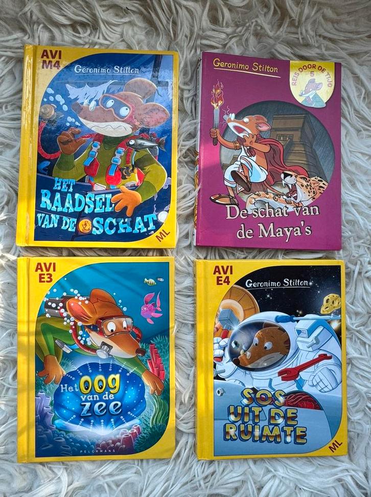 Geronimo Stilton boekjes, samen of apart, perfecte staat, Boeken, Kinderboeken | Jeugd | onder 10 jaar, Zo goed als nieuw, Ophalen