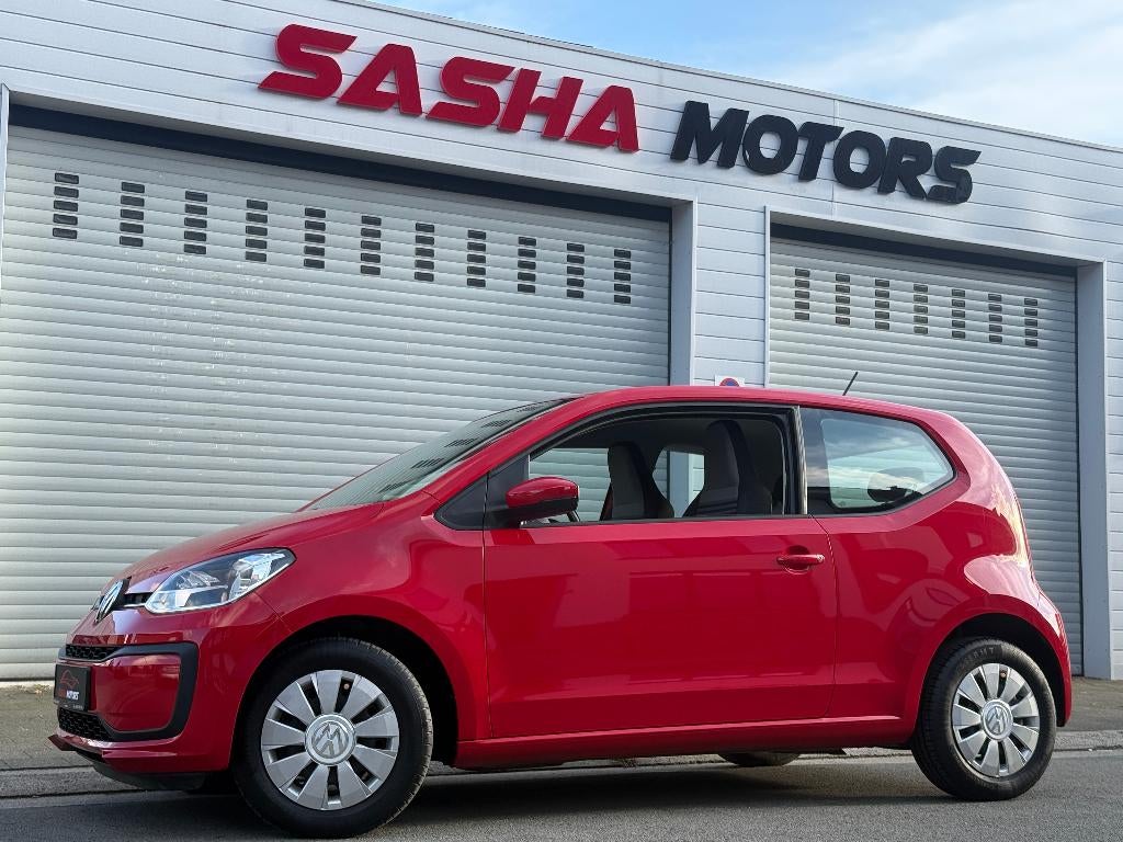 Volkswagen Eco Up! 1.0 Benzine CNG '18 | Airco | 12MGarantie, Autos, Rouge, Achat, Entreprise, Boîte manuelle