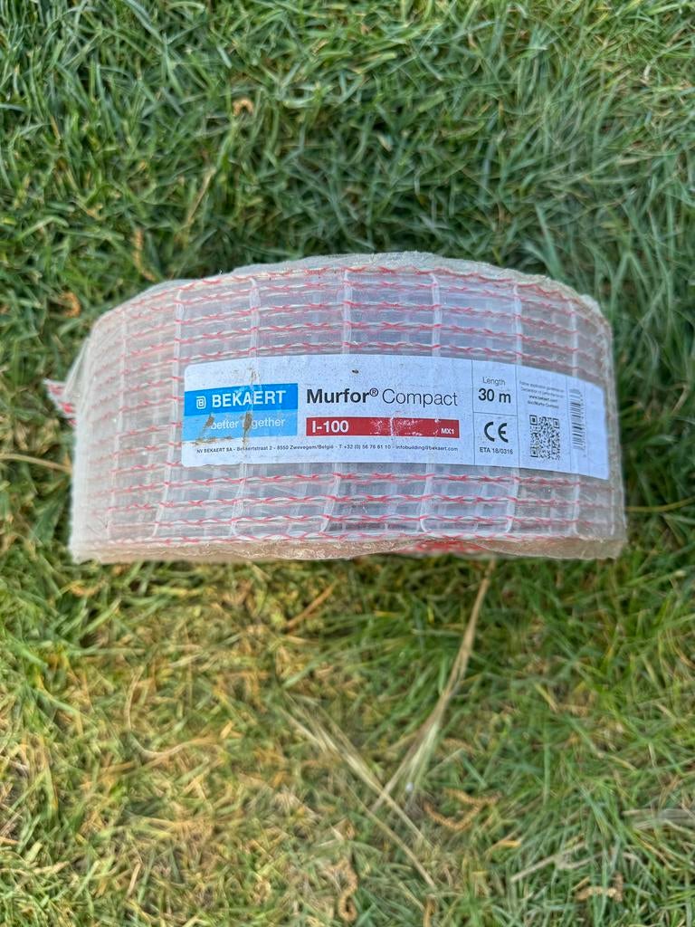Murfor compact I-100 bekaert metselwerkwapening, Doe-het-zelf en Bouw, Ophalen, Nieuw