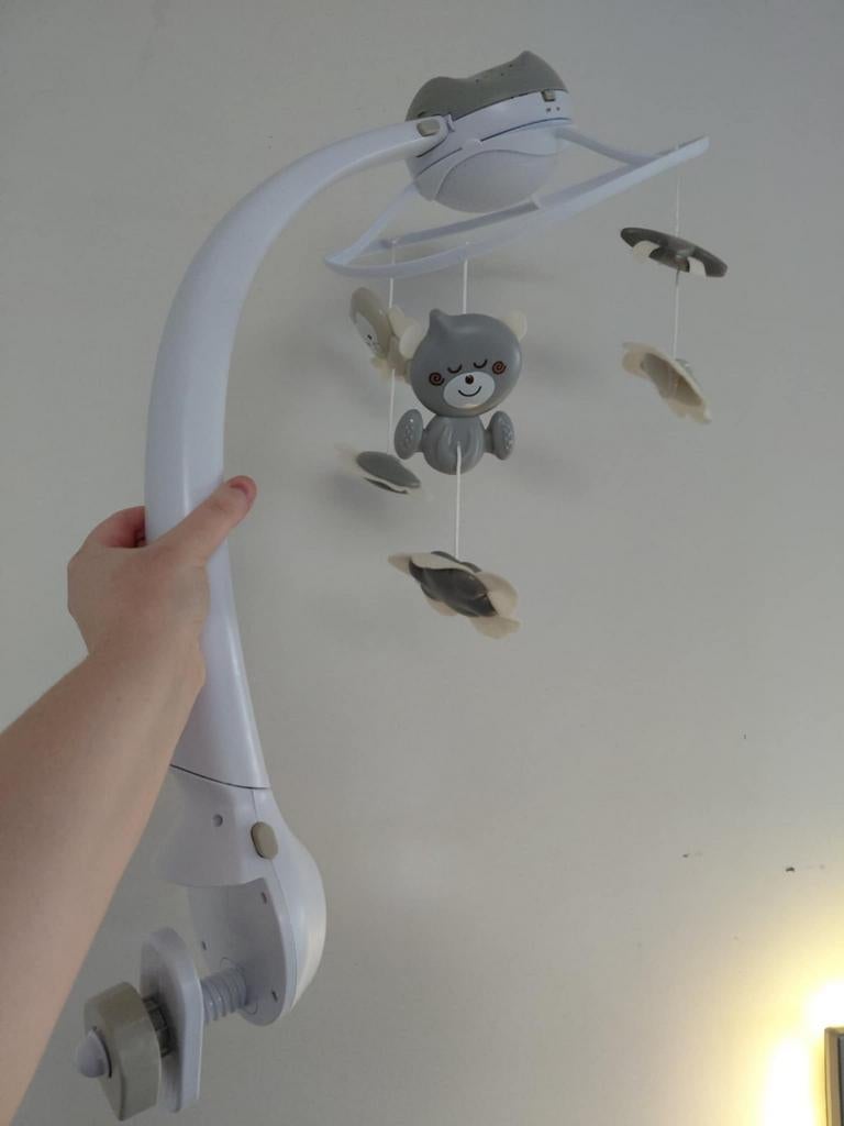 Muziekmobiel nieuw, Ophalen