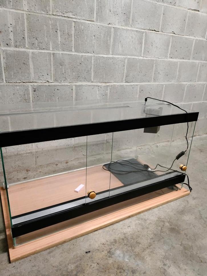 Terrarium 100x50x50, Dieren en Toebehoren, Reptielen en Amfibieën | Toebehoren, Ophalen