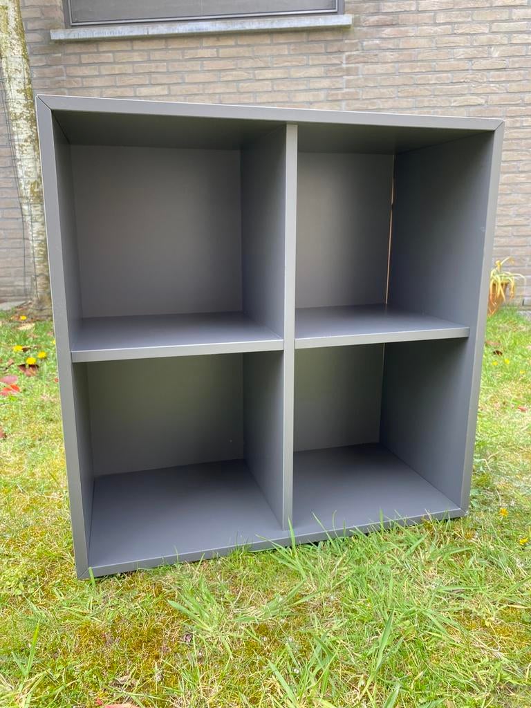 Ikea Eket vakkenkastje grijs, Ophalen, Met plank(en), Gebruikt, 50 tot 100 cm