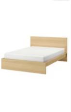 Ikea Malm bed 160/200, Huis en Inrichting, Slaapkamer | Bedden, Ophalen, Strak modern, Beige, Tweepersoons