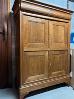 Chiffonier van volledig eikenhout in Louis-Philippe-stijl, Ophalen