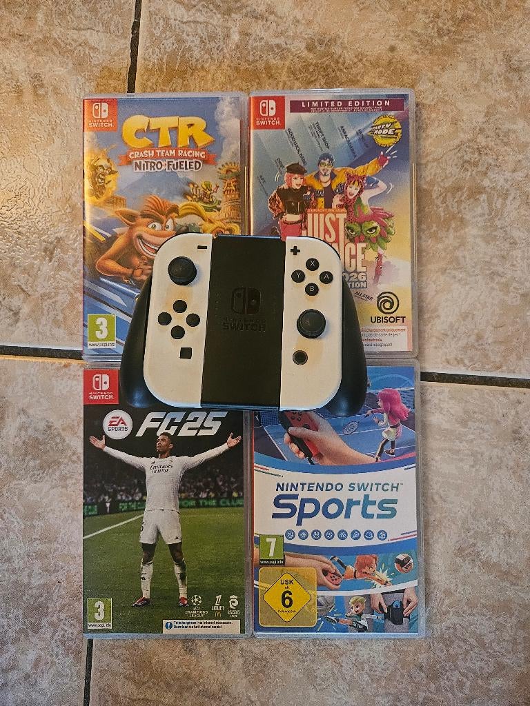 Nintendo switch oled, Ophalen, Zo goed als nieuw