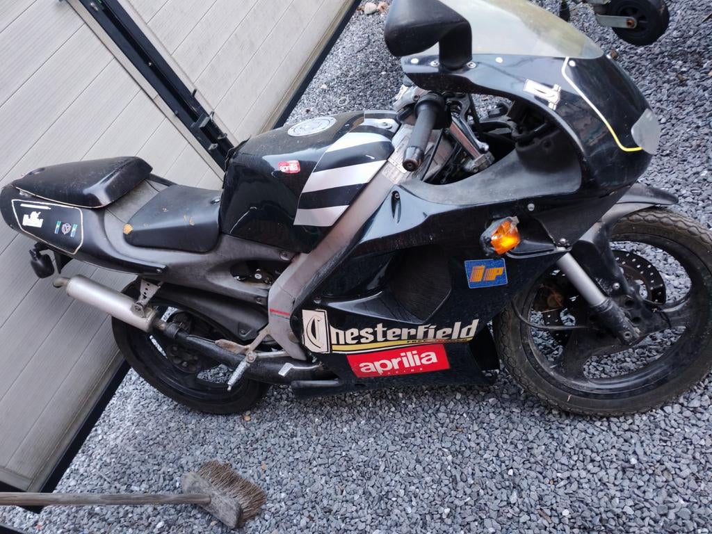 Aprilia RS50, Fietsen en Brommers, Brommers | Derbi, Ophalen, Gebruikt, 49 cc, Klasse B (45 km/u)