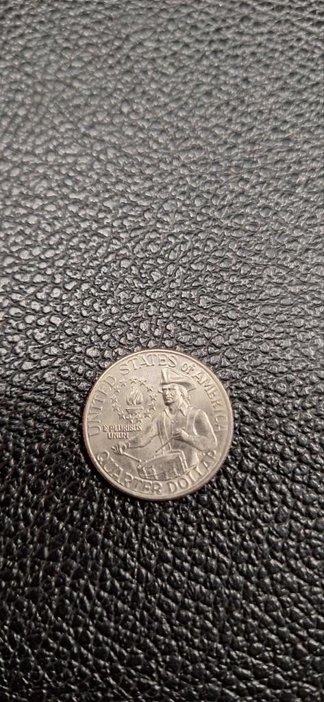 6#    Amerika Quarter dollar 1976, Ophalen of Verzenden