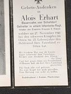 Carte de prière allemande 1941, Collections, Enlèvement ou Envoi, Image pieuse