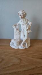 Vintage porseleinen biscuit beeldje, Antiek en Kunst, Ophalen of Verzenden