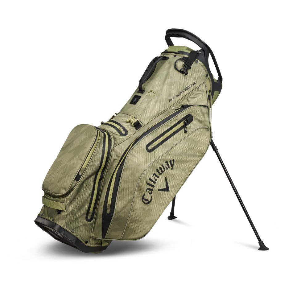 Callaway Fairway 14 HD ’24 Stand Bag / Olive Houndstooth, Ophalen, Zo goed als nieuw, Tas, Callaway