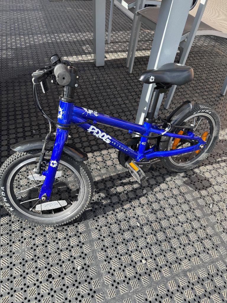 Frog bike 40, Ophalen, Frog Bikes, 14 inch of minder, Handrem