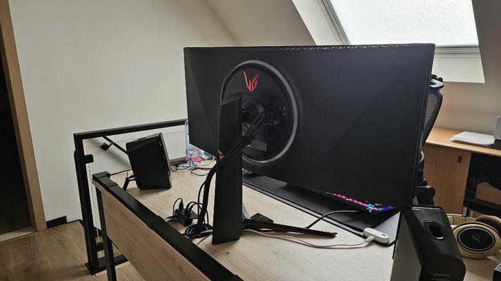 LG UltraGear 38GN950-B ultrawide gaming monitor 38”, Computers en Software, Monitoren, Zo goed als nieuw, 151 t/m 200 Hz, DisplayPort