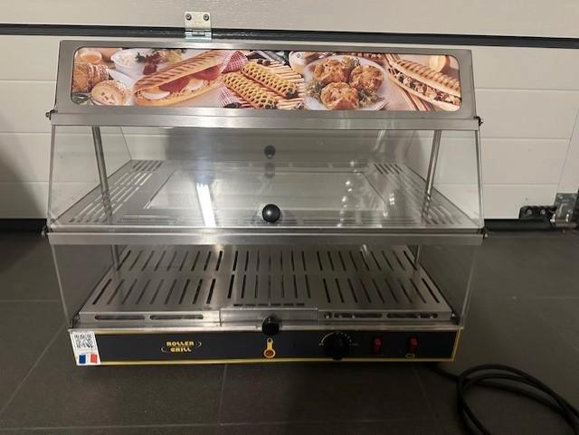 Warmhoudvitrine Roller grill, Zakelijke goederen, Horeca | Keukenapparatuur, Ovens, Microgolfovens en Steamers, Gebruikt, Ophalen