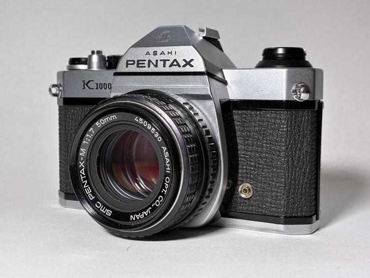 Pentax K1000 + objectif 50mm F1.7 - Excellent (1m garanti), TV, Hi-fi & Vidéo, Appareils photo analogiques, Reconditionné, Reflex miroir