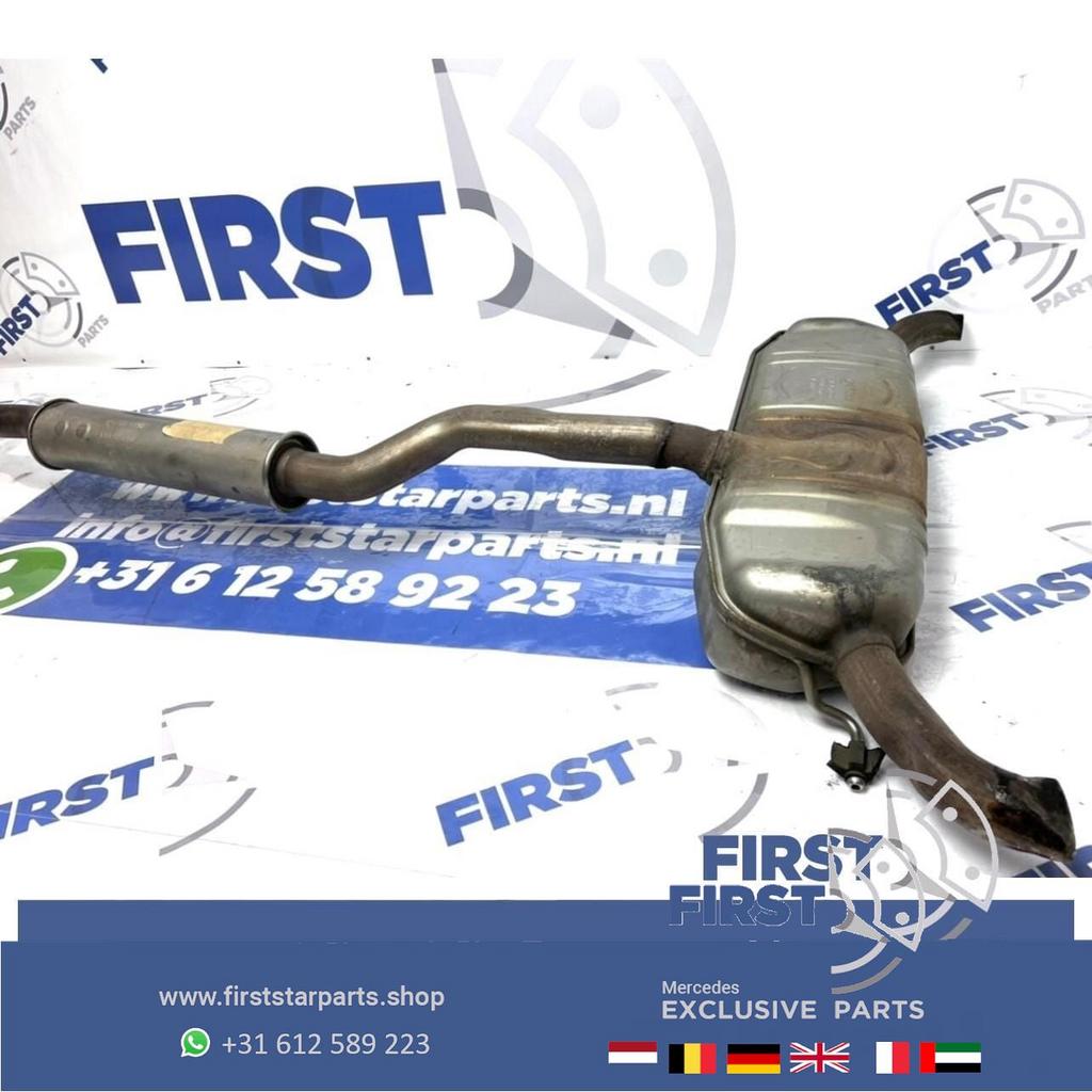 W176 dubbele AMG line uitlaat Mercedes A Klasse 2017 demper