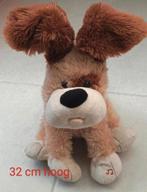 Zingende knuffel hond, Ophalen of Verzenden, Hond