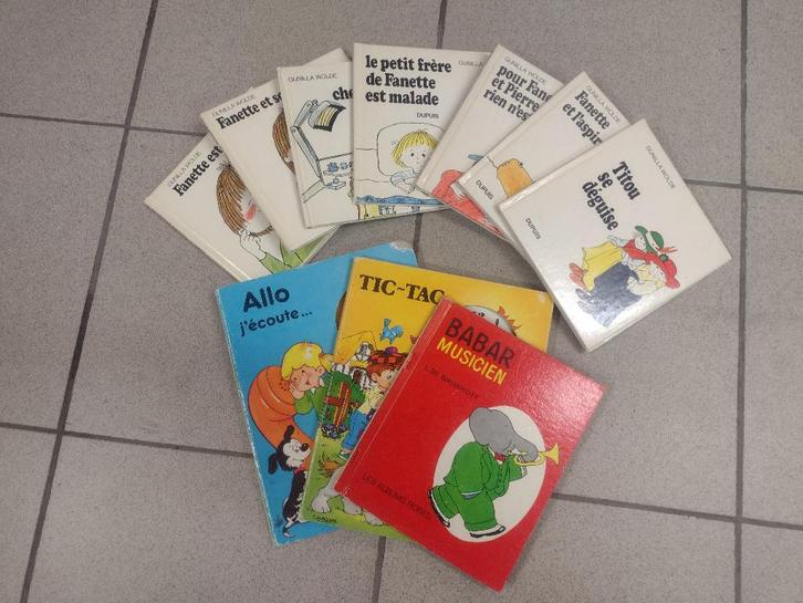 OLD SCHOOL ! Lot de livres pour enfants délicieusement rétro, Boeken, Kinderboeken | Kleuters, Gelezen, Jongen of Meisje, Ophalen of Verzenden