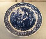 Prachtige oud keramieke Bord - Boch La Louviere Delft - 38cm, Ophalen of Verzenden