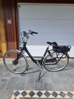 Elektrische fiets, donkerblauw Gazelle, 12 jaar oud., Fietsen en Brommers, Ophalen, Gazelle