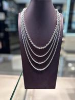 Zilver rope kettingen 925, Ophalen, Nieuw, Zilver