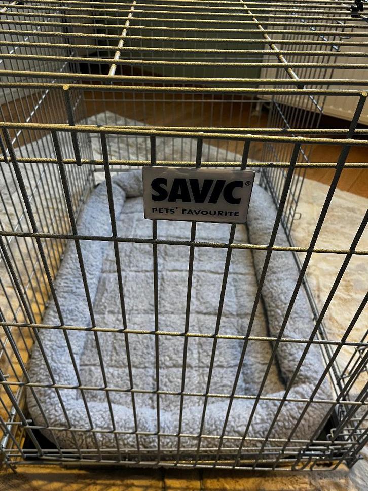 Cage chien SAVIC Dog Residence XXL (118cm) - Comme neuve, Animaux & Accessoires, Caisses pour chiens, Neuf, Enlèvement