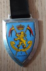 ABL thermoplastische bedeltje van het Belgische leger, Verzamelen, Ophalen of Verzenden, Landmacht, Embleem of Badge