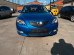 MAZDA3 BENZINESPORT DESING 2006 MET XENON PERFECTE STAAT, Auto's, Mazda, Stof, Zwart, Blauw, Bedrijf