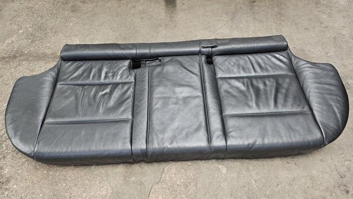 Zwarte leren zitting achterbank met verwarming BMW X5 E53, Auto-onderdelen, Interieur en Bekleding, Gebruikt, Ophalen