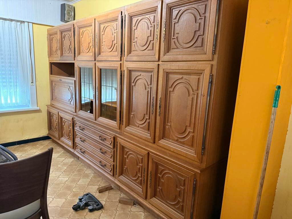 Wandkast, Huis en Inrichting, Ophalen, Gebruikt, Met deur(en), 200 cm of meer