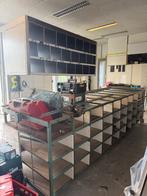 industriële werkbank met magazijnrekken, Zakelijke goederen, Ophalen