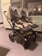 Bugaboo Donkey 5 Duo grijs + meerijplankje + verzorgingstas, Kinderen en Baby's, Buggy's, Ophalen, Zo goed als nieuw