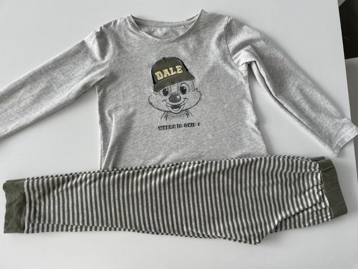 Grijze pyjma van VERITAS maat 128/ 134, Kinderen en Baby's, Kinderkleding | Maat 134, Zo goed als nieuw, Jongen, Nacht- of Onderkleding