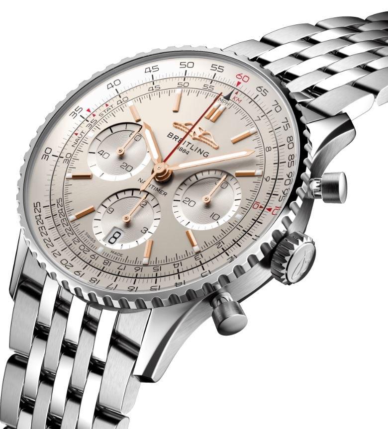 Breitling NAVITIMER BO1 CHRONOGRAPH 41 Neuve, Bijoux, Sacs & Beauté, Breitling, Acier, Enlèvement, Acier