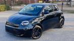 Fiat 500E in een nieuwstaat! Automaat., Auto's, Stof, Euro 6, Zwart, Grijs